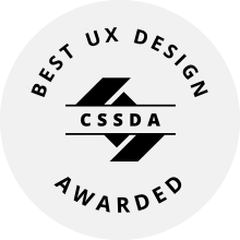 CSSDA Best UX Design award